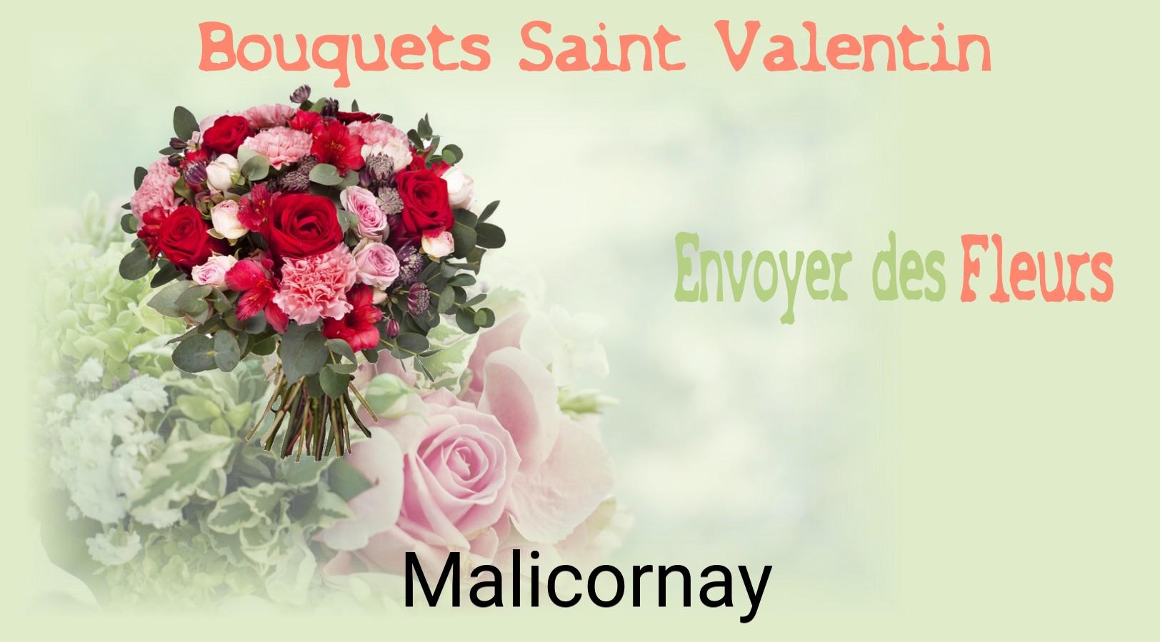Roses de Saint-Valentin livrées à Malicornay